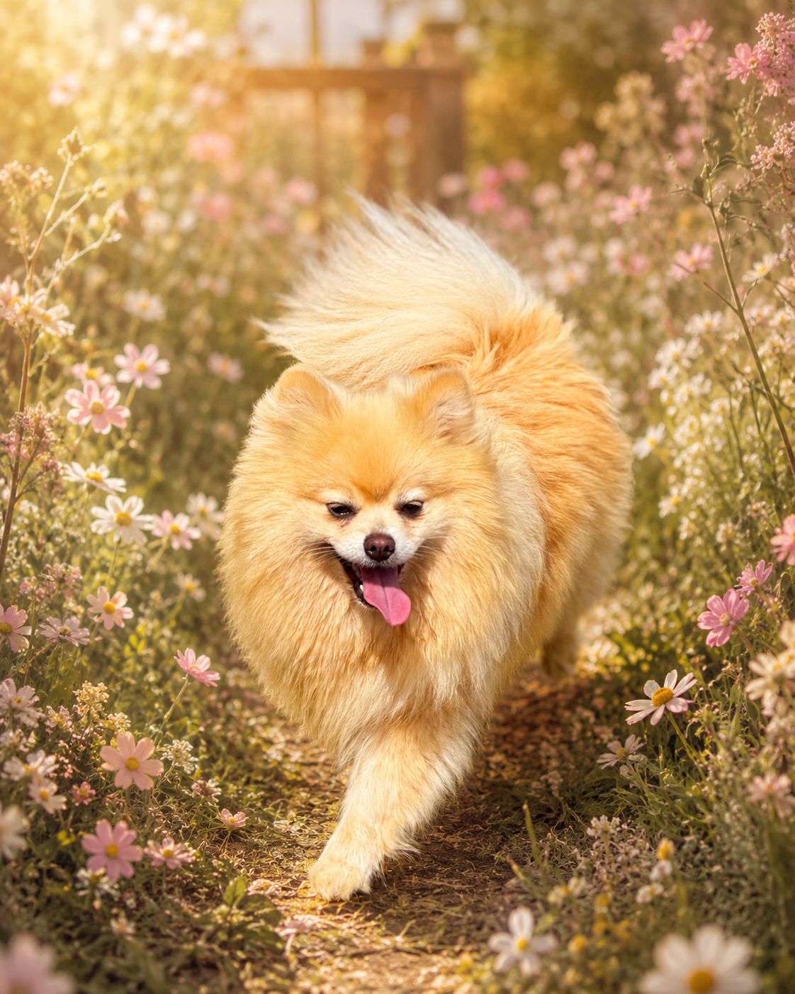 Le Spitz Nain,<br>charme et <em style="color:var(--color-rose)">caractère</em>